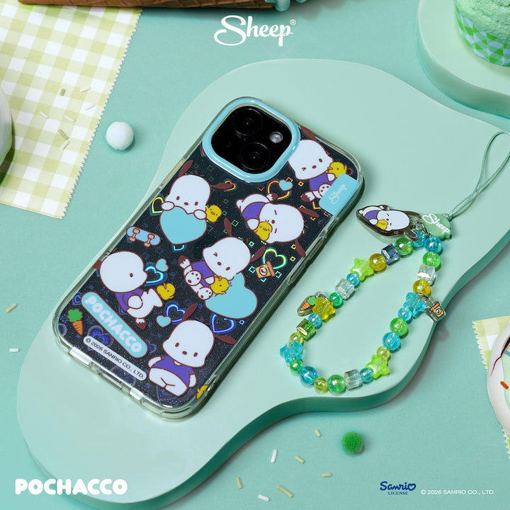 pochacco iphone case sketch เคส ไอโฟน โปเชโกะ ลิขสิทธิ์แท้ sanrio สีเขียว ลายน่ารัก ซานริโอ้ กันกระแทก