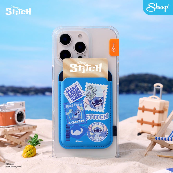 magsafe wallet stitch  เคสไอโฟน Stitch card holder stitch แม่เหล็กดูดแน่นหนึบ