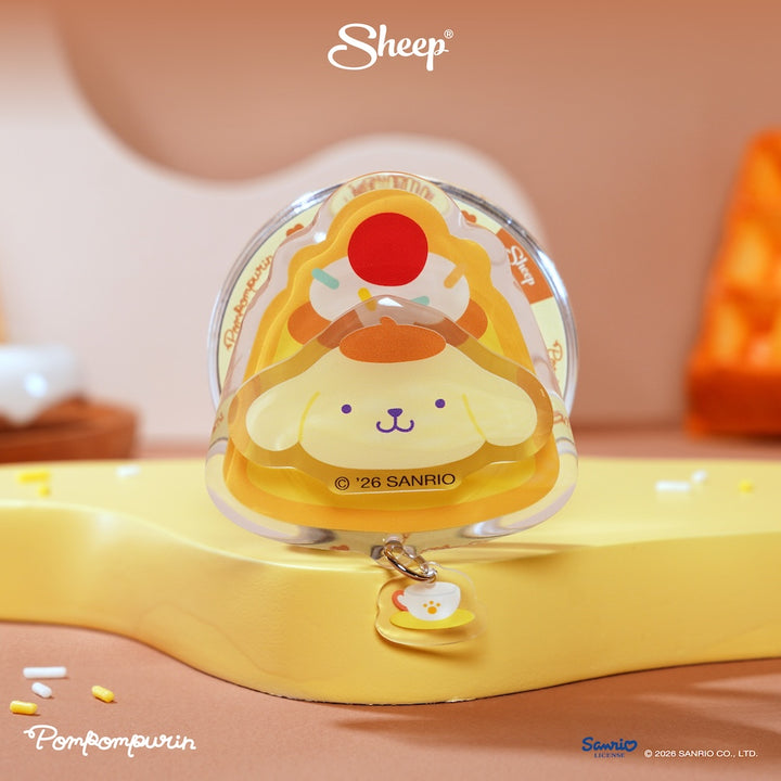 pompompurin phone grip magsafe ปอมปอมปูริน ใช้คู่เคส sanrio griptok ที่แปะมือถือ หมุน ได้ ลิขสิทธิ์แท้ ซานริโอ้