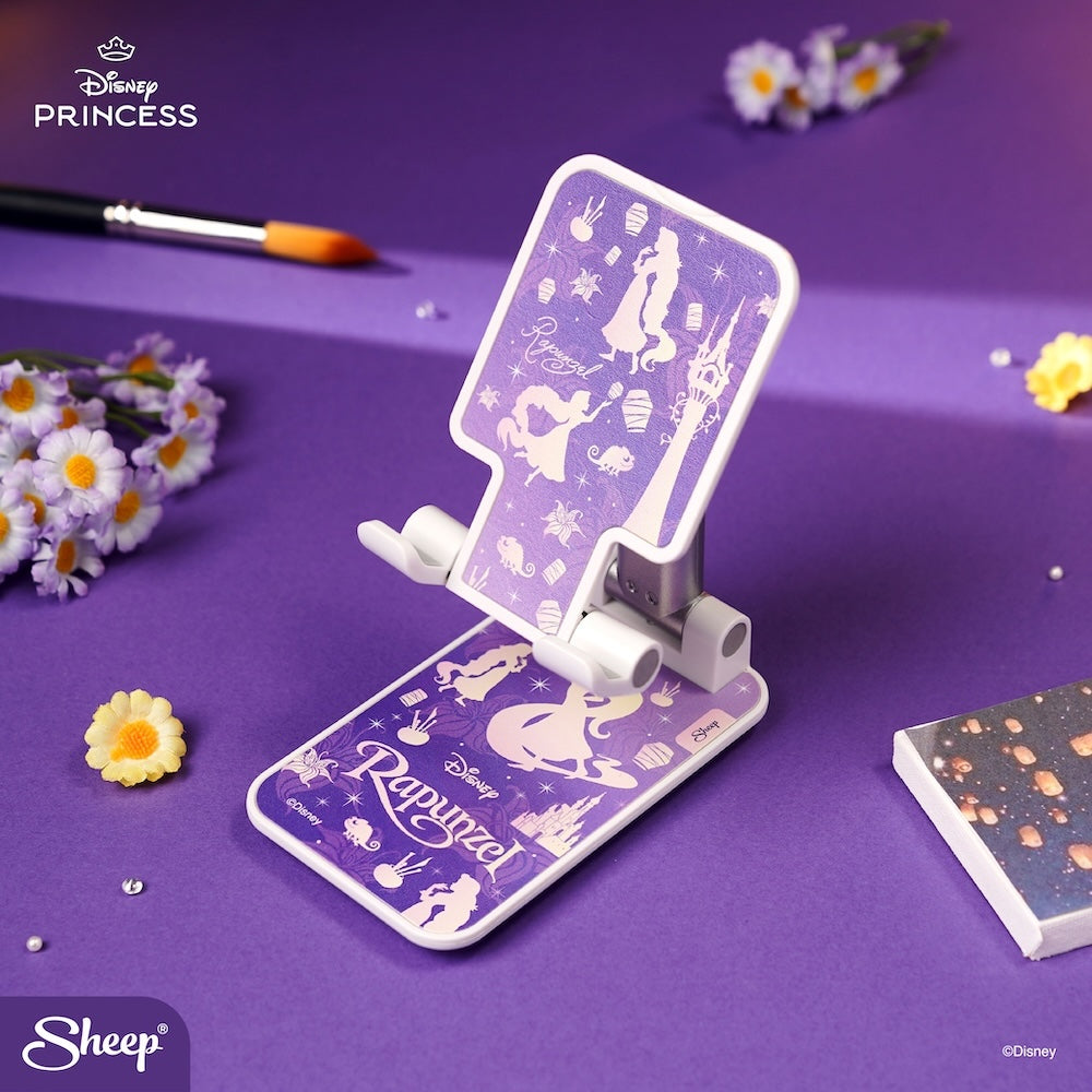Phone Stand ที่ตั้งโทรศัพท์แบบพกพา ขาตั้งมือถือ ไลฟ์สด ราพันเซล Rapunzel Disney