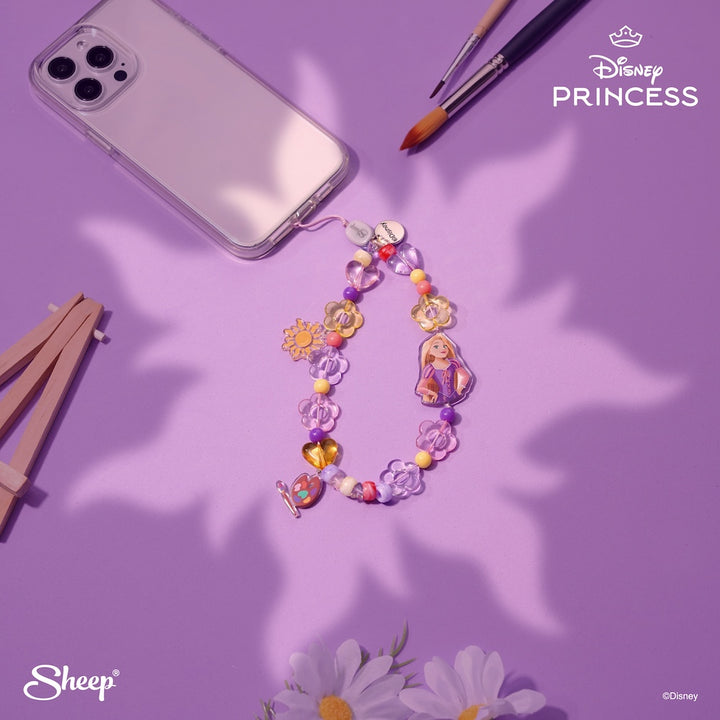 กล่องสุ่ม Rapunzel Blind box สายคล้องมือถือน่ารัก ๆ Charm ของสะสม Disney