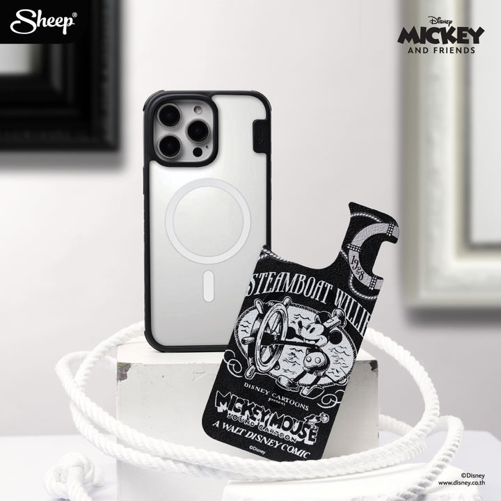 เคสไอโฟน ดิสนีย์ มิคกี้ สีดำ เปลี่ยนลายได้ iPhone case mickey mouse magsafe black