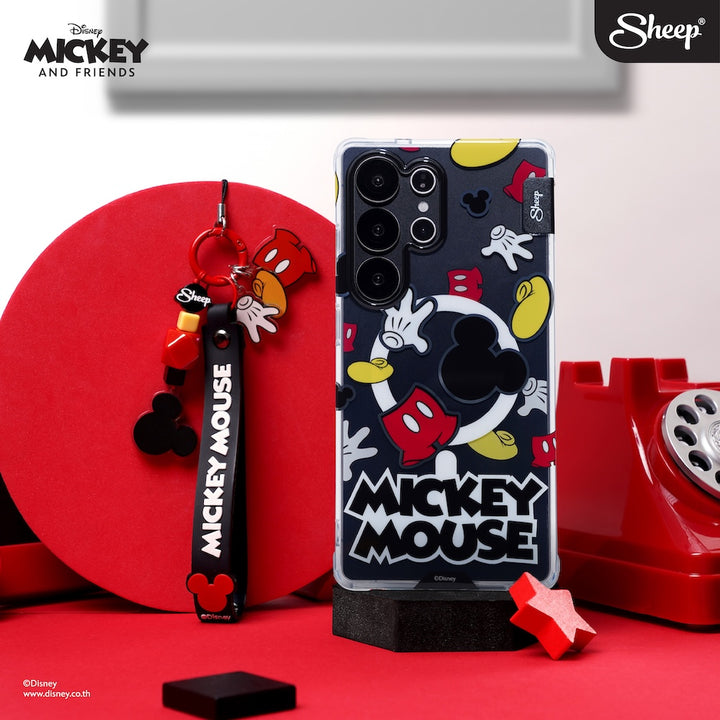 mickey mouse magsafe Samsung case เคส ซัมซุง มิคกี้ เมาส์ เครื่องดำ