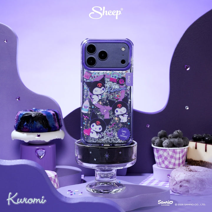 kuromi iphone magsafe case เคส ไอโฟน คุโรมิ ลิขสิทธิ์แท้ sanrio สีม่วง ดำ ลายน่ารัก ซานริโอ้ 17 18 pro max
