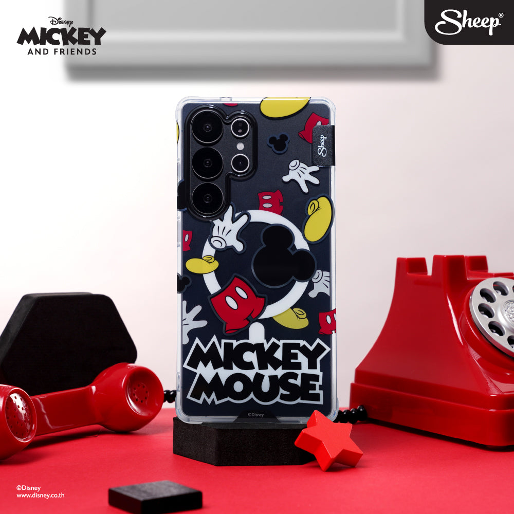 mickey mouse magsafe Samsung case เคส ซัมซุง มิคกี้ เมาส์ เครื่องดำ