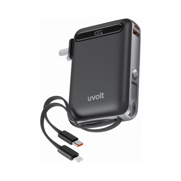 แบตสำรองชาร์จเร็ว Uvolt Powerbank UVP20AC-02 20000mah พอร์ต usb type c พกพาง่าย