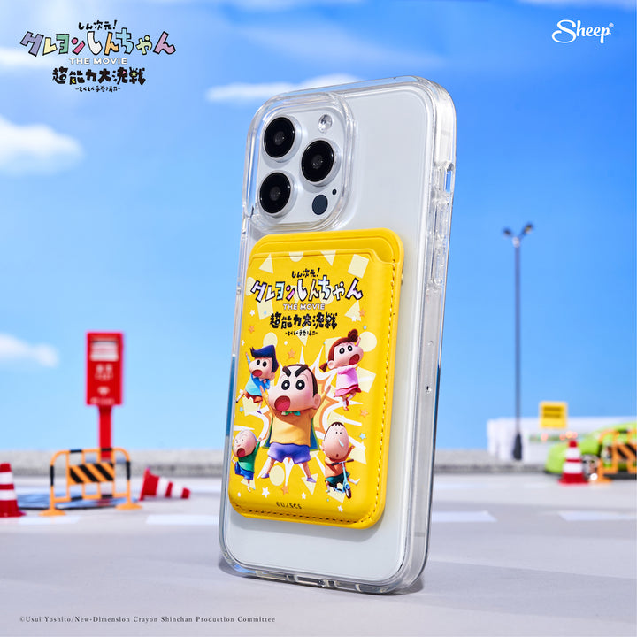shinchan magsafe wallet กระเป๋าแถบแม่เหล็กลายชินจัง ถูกลิขสิทธิ์