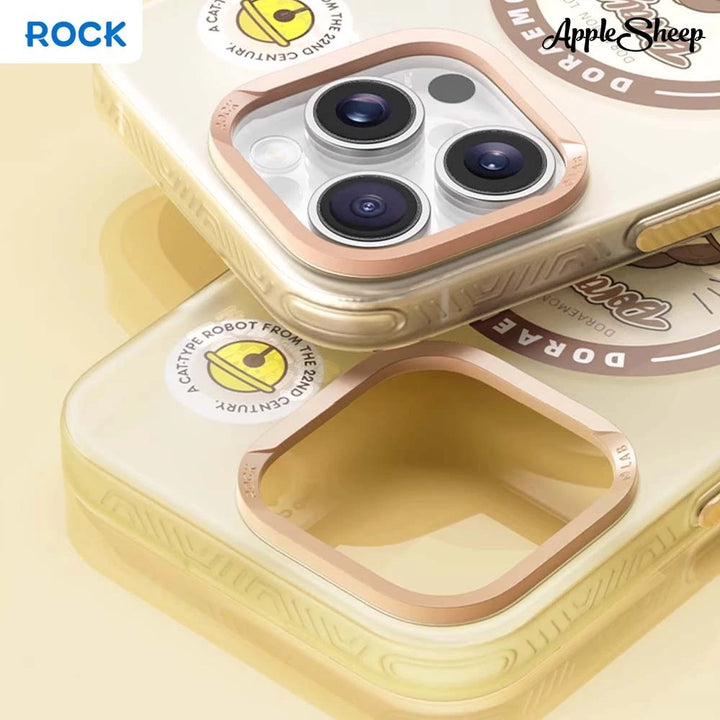 เคสไอโฟน โดเรม่อน สีน้ำตาล Rock Doraemon iPhone Magsafe แม่เหล็ก