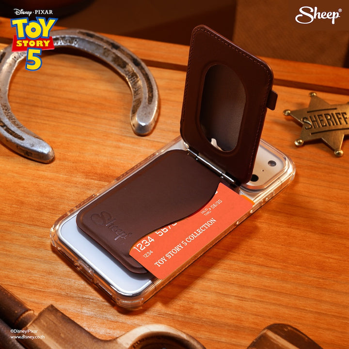 MagSafe Phone wallet stand Toy Story 5 ลิขสิทธิ์แท้ ดิสนีย์ Disney ที่ใส่บัตร แปะ มือถือ เคส case ของสะสม ทอย สตอรี่ ตั้งได้