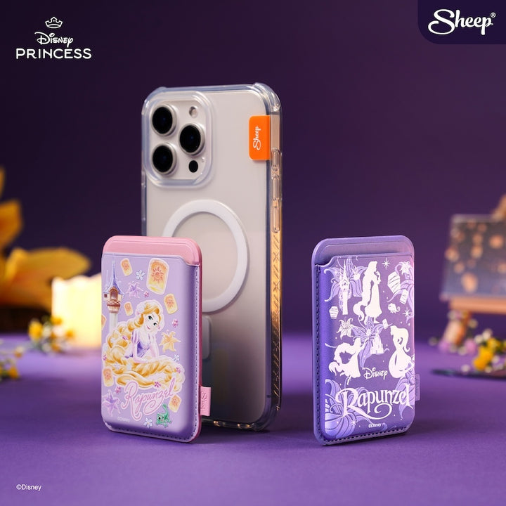 Magsafe Wallet Disney ของใช้คู่เคส ของแท้ เคสกระเป๋าสตางค์ เคสใส่บัตร Rapunzel ราพันเซล