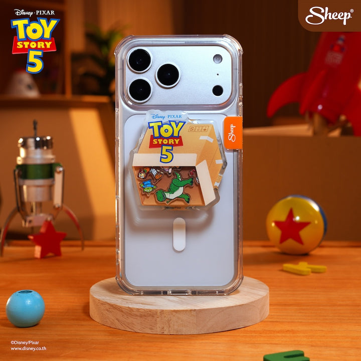 ทอย สตอรี่ ลิขสิทธิ์แท้ ดิสนีย์ Disney ที่แปะมือถือ MagSafe Toy Story 5 Phone Grip woody Buzz วูดดี้ บัซ ของเล่น ของสะสม