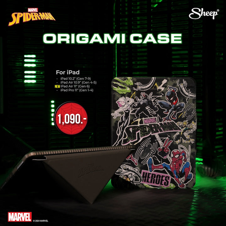 เคส iPad เท่ ๆ เคสไอแพดมาร์เวล Spider-Man ลิขสิทธิ์แท้ Spider-Man