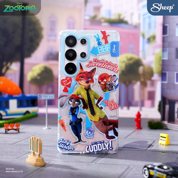 samsung magsafe case zootopia คู่จิ้น nick &amp; judy เคส ซัมซุง ซูโทเปีย ลิขสิทธิ์แท้