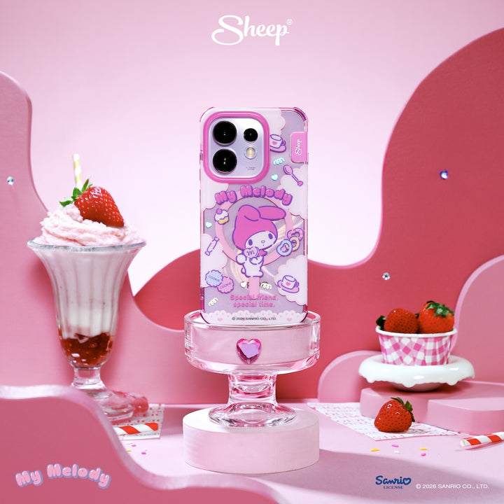 my melody oppo reno 16 magsafe case ลายน่ารัก เคส มายเมโลดี้ สีชมพู ลิขสิทธิ์แท้ sanrio ซานริโอ้ ออปโป้ รีโน่ กันกระแทก