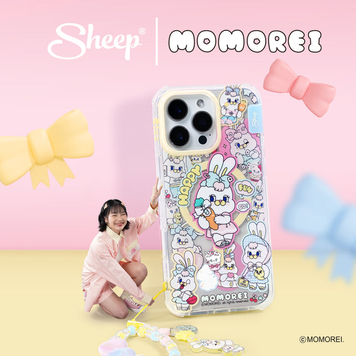 momorei เคสไอโฟน สีพาสเทล momorei magsafe ลายน่ารัก rico pinco