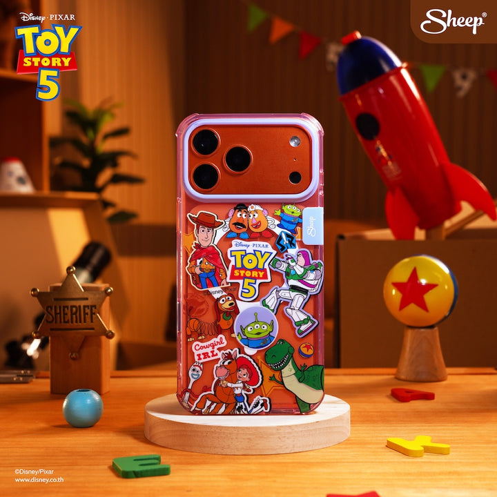เคส toy story 5 ไอโฟน disney pixar ลิขสิทธิ์แท้ ทอย สตอรี่ ดิสนีย์ พิกซาร์ iphone magsafe case  17 pro max สีชมพู