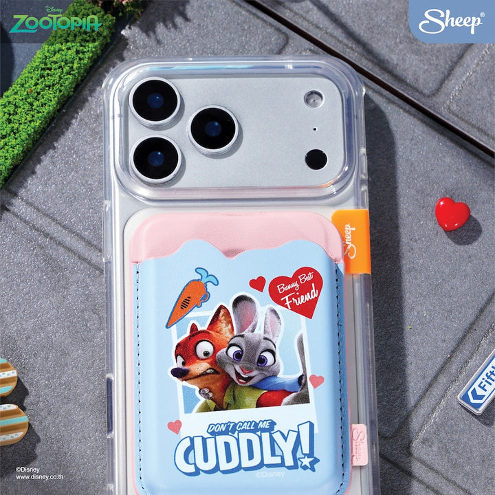 card holder นิค จูดี้ nick &amp; judy zootopia phone accessories คู่จิ้น ซูโทเปีย magsafe wallet