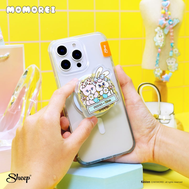 accessories แต่งเคส Magsafe Griptok momorei ลายน่ารัก ที่แปะโทรศัพท์ หมุนได้