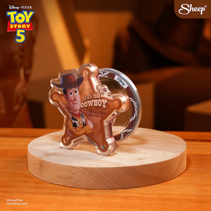 Toy Story 5 woody วูดดี้ ดิสนีย์ Phone Grip ของเล่น ที่แปะมือถือ MagSafe Disney ทอย สตอรี่ ลิขสิทธิ์แท้ ของสะสม