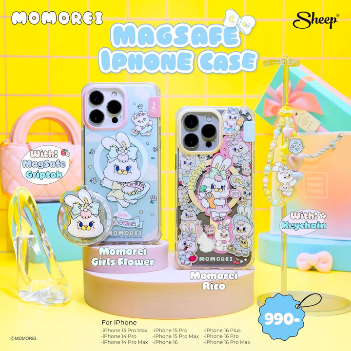เคสไอโฟน สีพาสเทล iphone magsafe momorei rico pinco น่ารัก