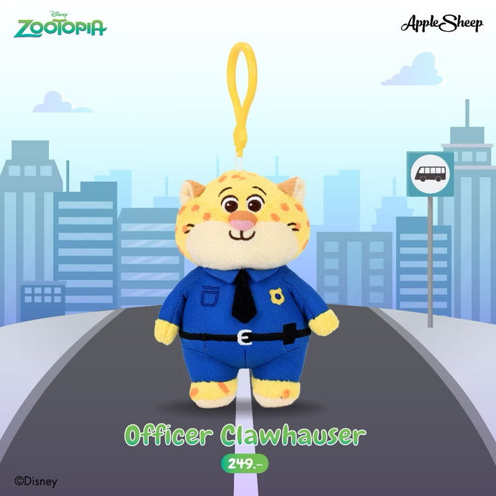 พวงกุญแจห้อยกระเป๋า ดิสนีย์ ของแท้ Officer Clawhauser Disney Thailand
