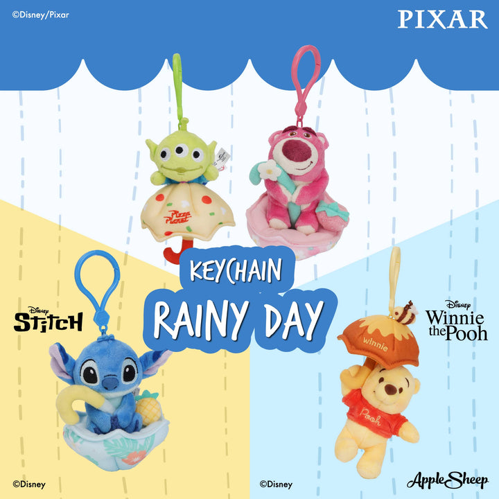 Sheep Keychain Rainy Day