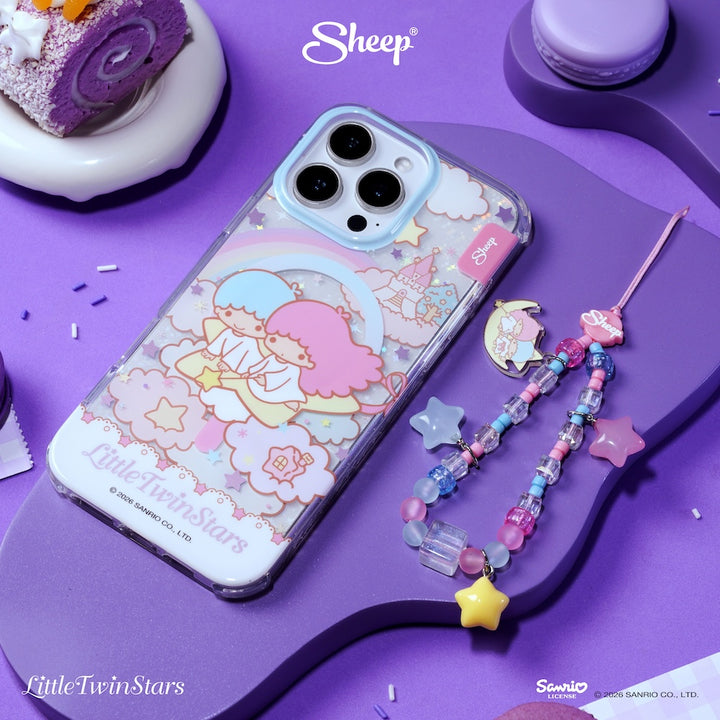little twin stars iphone magsafe case เคส ไอโฟน ลิตเติ้ลทวินสตาร์ ลิขสิทธิ์แท้ sanrio สีม่วง ลายน่ารัก ซานริโอ้ กันกระแทก