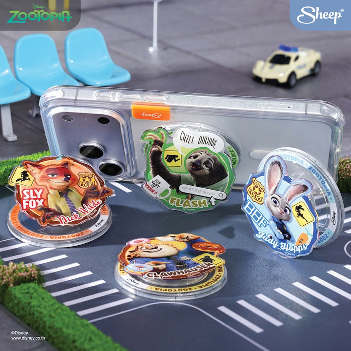 ที่แปะมือถือ ซูโทเปีย magsafe griptok zootopia ตัวละคร ลิขสิทธิ์แท้ disney phone accessorie