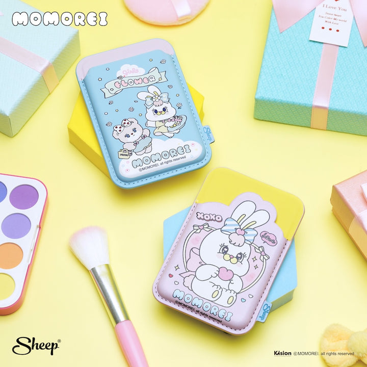 momorei เคส สีพาสเทล ใส่บัตร magsafe wallet card holder แต่งเคส accessories