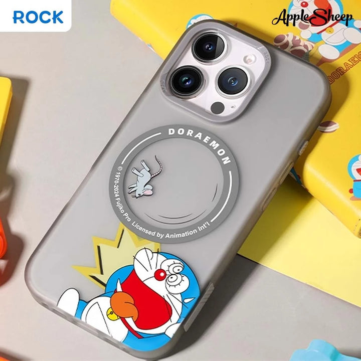 เคสวงแม่เหล็ก โดเรม่อน Rock Doraemon iPhone Magsafe กันกระแทก