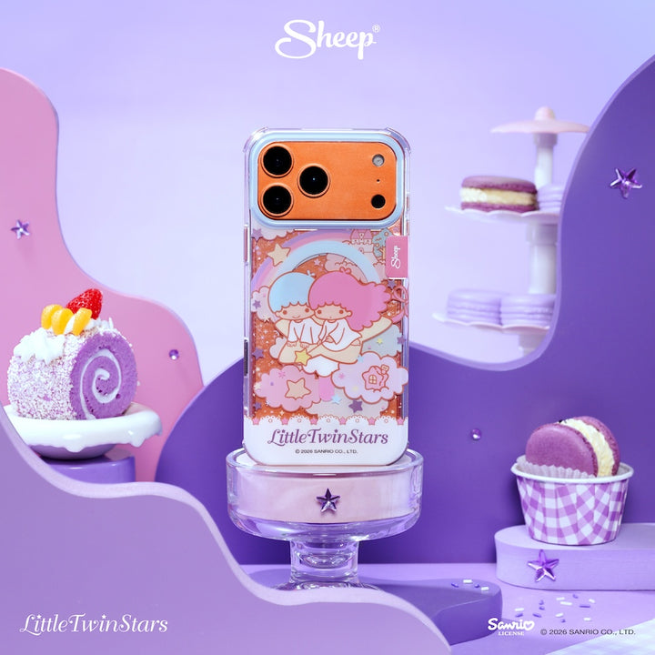 little twin stars iphone magsafe case เคส ไอโฟน ลิตเติ้ลทวินสตาร์ ลิขสิทธิ์แท้ sanrio สีม่วง ลายน่ารัก ซานริโอ้ 17 pro max