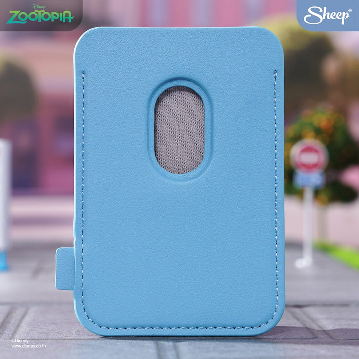 ที่ใส่บัตร สีฟ้า ซูโทเปีย magsafe wallet zootopia ดิสนีย์ ลิขสิทธิ์แท้ card holder