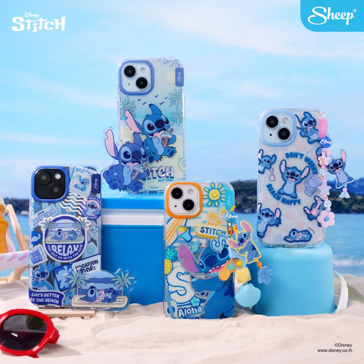 เคสไอโฟน ลายสติทช์ เคส โชว์สีเครื่อง ลายน่ารัก เคส iPhone stitch