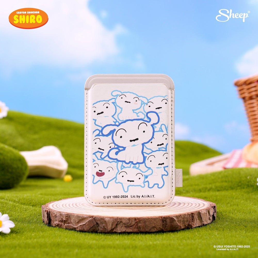 กระเป๋าเก็บบัตร ของใช้คู่เคส Shiro Magsafe Wallet Shiro สีขาว