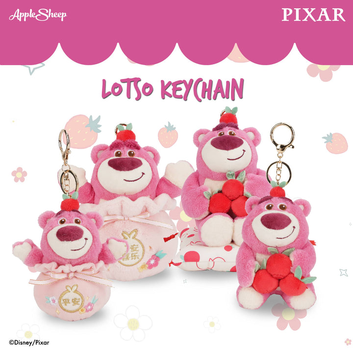พวงกุญแจตุ๊กตาตัวใหญ่ Disney Pixar Toy Story ของแท้ พร้อมส่ง ตุ๊กตาล็อตโซ่ Lotso
