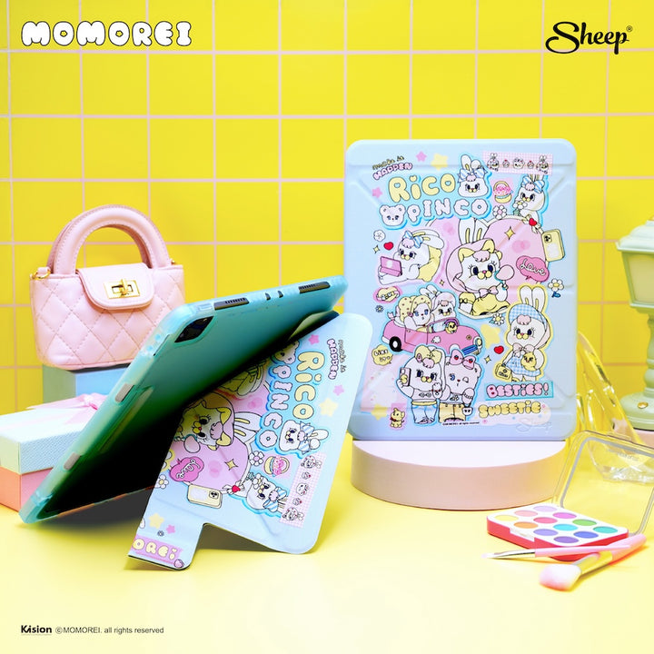 เคสไอแพด พับแนวตั้ง นอน สีพาสเทล ipad case momorei gadget โมโมเรอิ