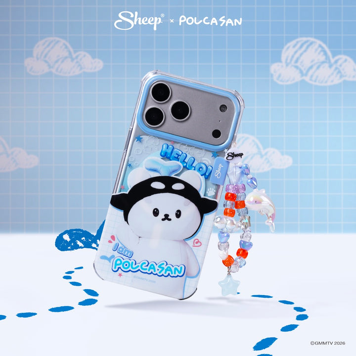iphone magsafe case เคส โพก้าซัง ไอโฟน 17 pro max gmm มาสคอต ลาย doodle แถม keychain