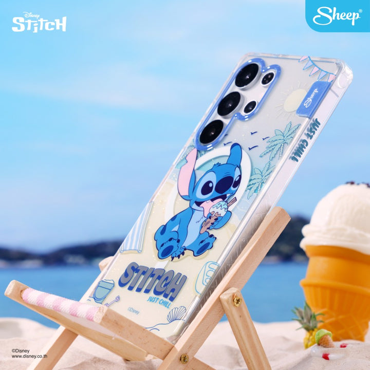 เคสกันกระแทกลวดลาย Stitch เคสซัมซุง สติทช์ ลิขสิทธิ์แท้ แบบมีแม่เหล็ก
