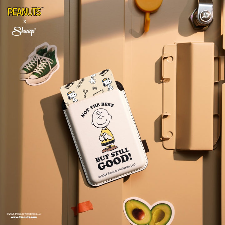 กระเป๋าเก็บบัตร Charlie Brown Magsafe Wallet Peanuts Card Holder Snoopy