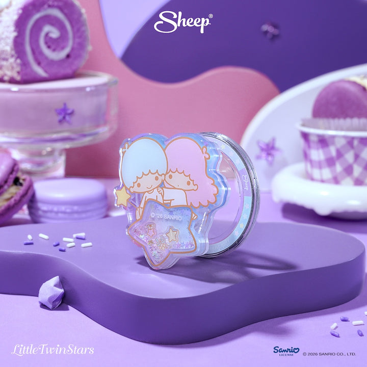 ที่แปะมือถือ little twin stars magsafe phone accessories ใช้คู่เคส sanrio ลิตเติ้ลทวินสตาร์ ลิขสิทธิ์แท้ เขย่า ได้ griptok
