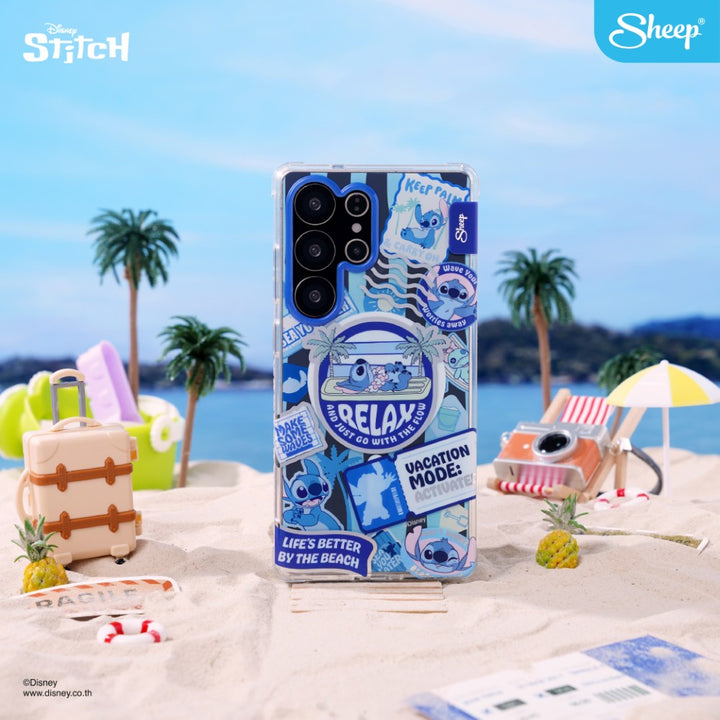 Samsung stitch เคสกันกระแทกลวดลาย Stitch  เคสซัมซุง สติทช์ แบบมีแม่เหล็ก