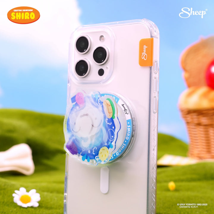 shinchan gadgets เคสชิโร่ Griptok Shiro ที่แปะโทรศัพท์ shinchan case