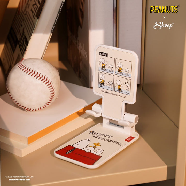 Phone Stand snoopy ที่วางโทรศัพท์ Peanuts ของใช้คู่เคส ลิขสิทธิ์แท้