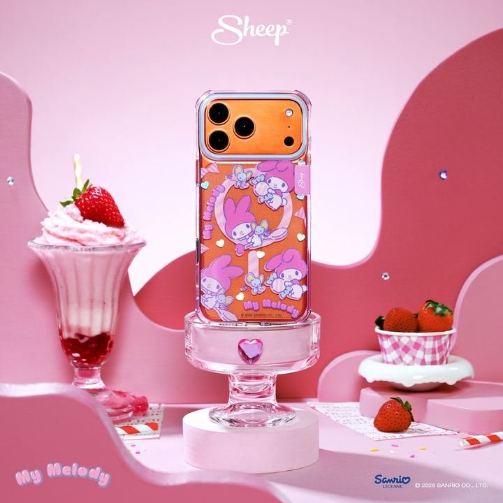 my melody magsafe iphone case ลายน่ารัก เคส ไอโฟน มายเมโลดี้ สีชมพู ลิขสิทธิ์แท้ sanrio 17 18 pro max ซานริโอ้