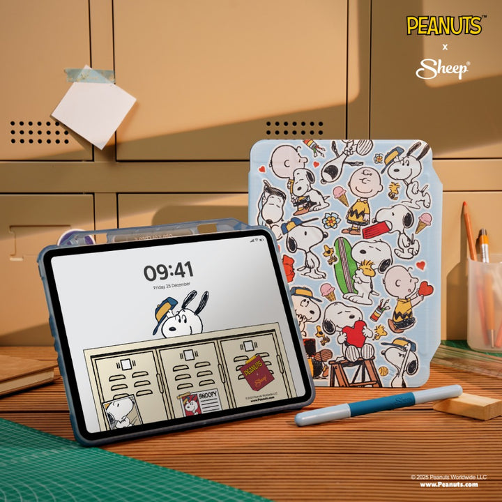 เคส iPad Gen 10 เคสไอแพดมีที่เก็บปากกา เคส iPad Pro iPad peanuts