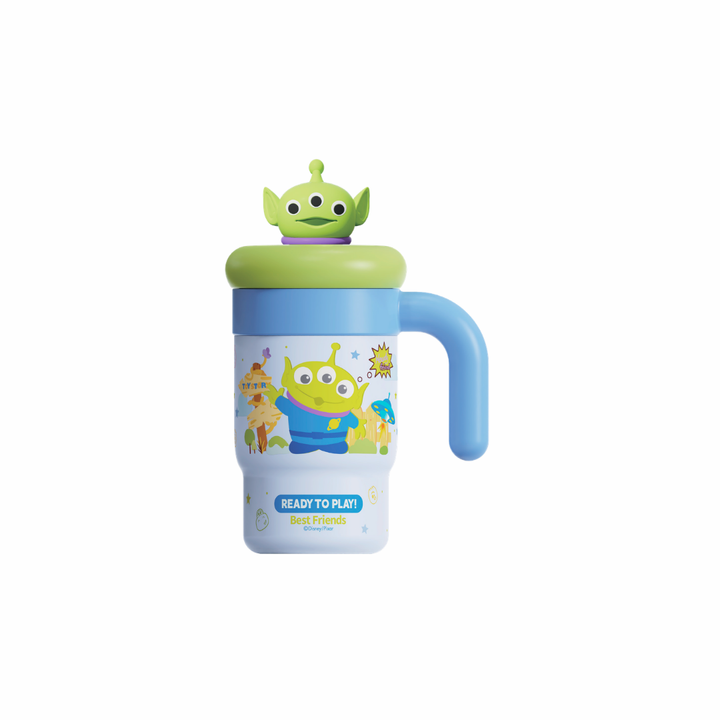 Dissing Alien Little Green Men น่ารัก การ์ตูน สแตนเลส Tumbler แก้วเก็บความเย็น  Disney ดิสนีย์  ลิขสิทธิ์แท้ ของสะสม