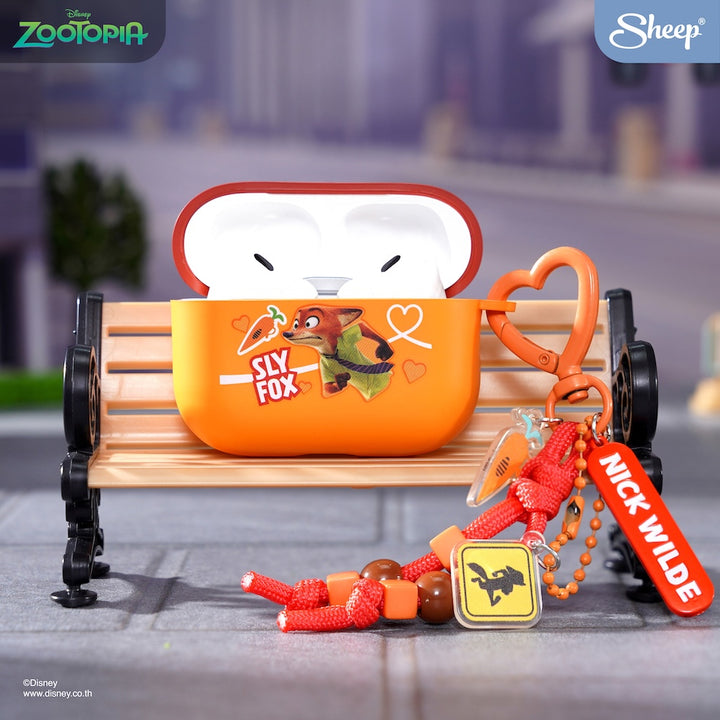 เคสแอร์พอด nick wilde airpods case zootopia นิค จิ้งจอก ซูโทเปีย สีส้ม accessories