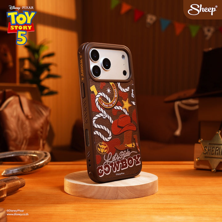 magsafe iphone case toy story 5 woody เคส ไอโฟน ทอย สตอรี่ วู้ดดี้ ดิสนีย์ สีน้ำตาล ถอดได้ หนัง cowboy disney pixar