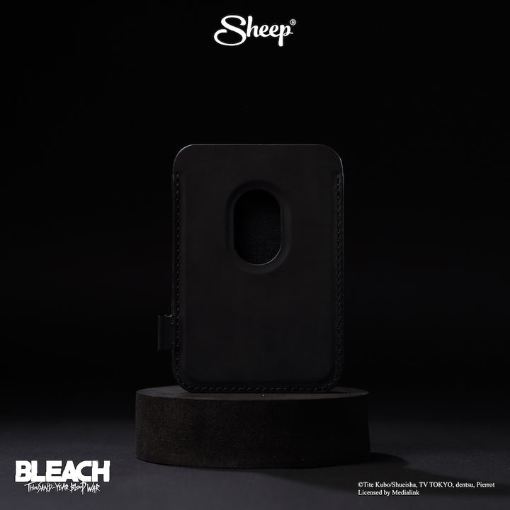 ที่ใส่บัตร แปะมือถือ bleach บลีช เทพมรณะ ss8 สีดำ phone wallet เคสใส่บัตร สงครามเลือดพันปี