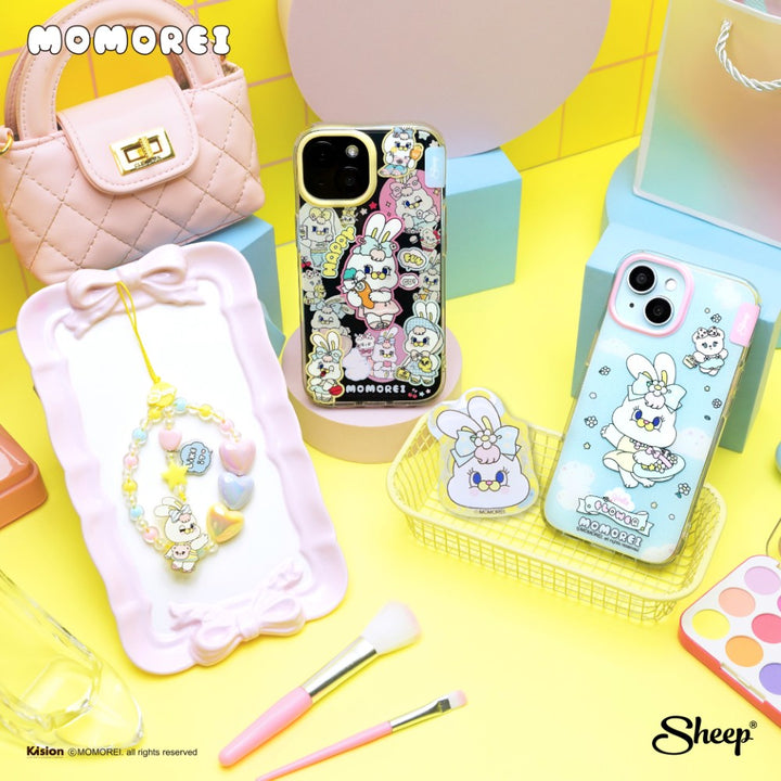 iphone case momorei เคสไอโฟน สีพาสเทล กระต่าย rico มีของแถม คู่เคส